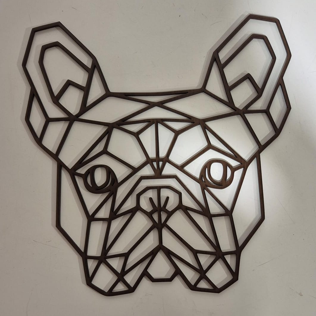 Bulldog francés geométrico 1