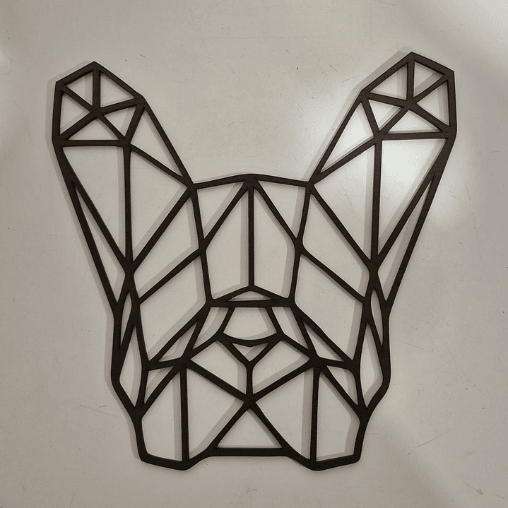 Bulldog francés geométrico 2 1