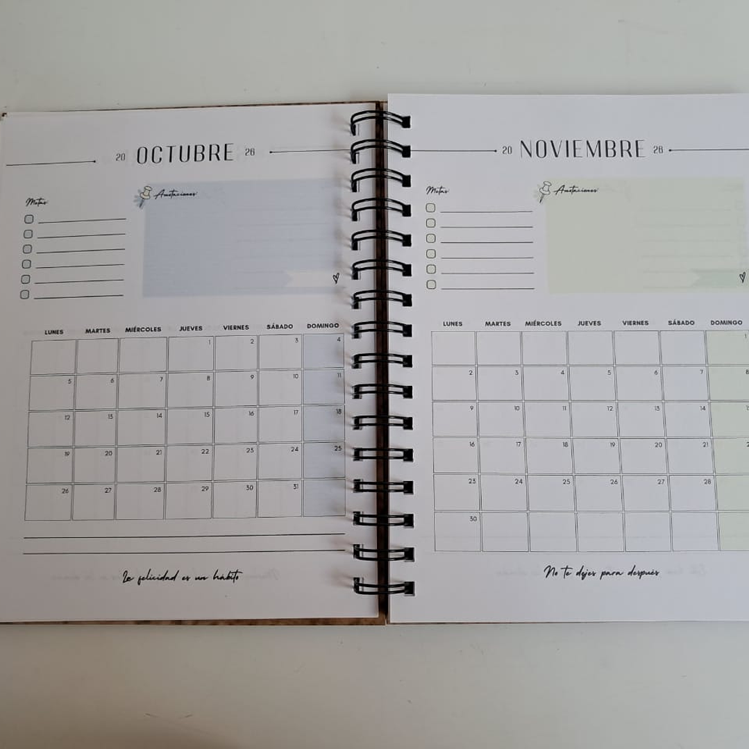 Cuaderno OM Natural 6