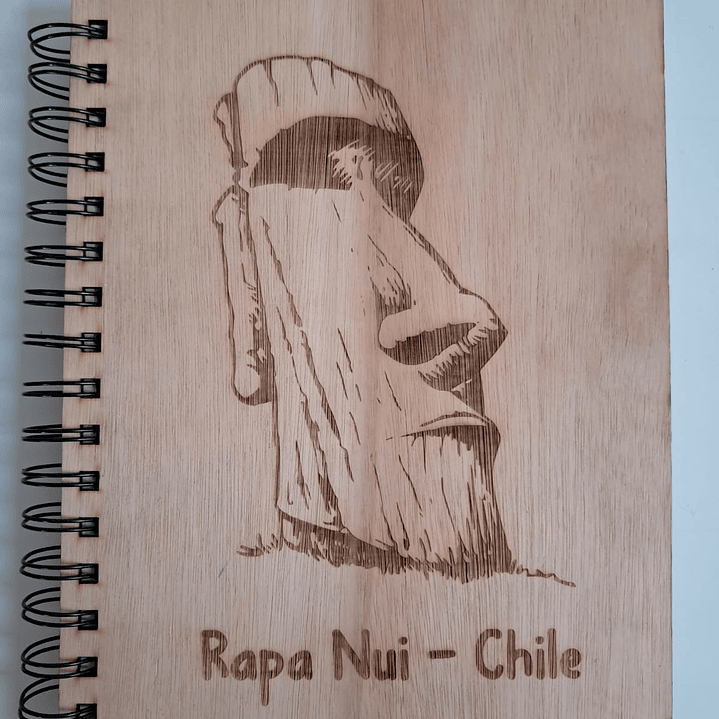 Cuaderno Chile Moai Natural 1
