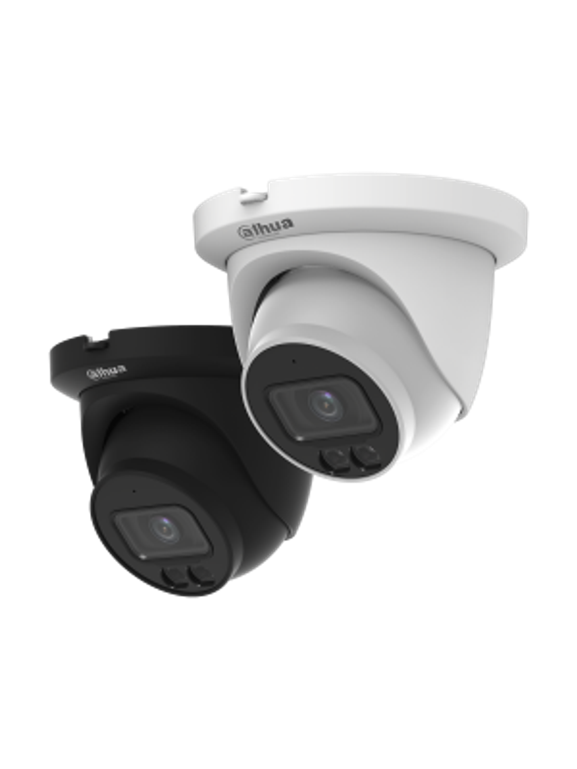 Cámara Domo IP Dahua 2MP Full-Color Warm LED Fixed-focal Eyeball WizSense 1