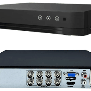 DVR Hikvision 8-ch 720p 1U H.265