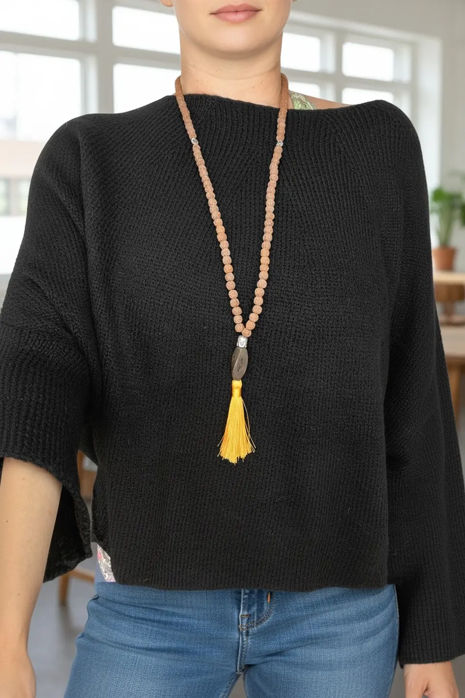 Japa Mala Rudraksha de 7mm 5