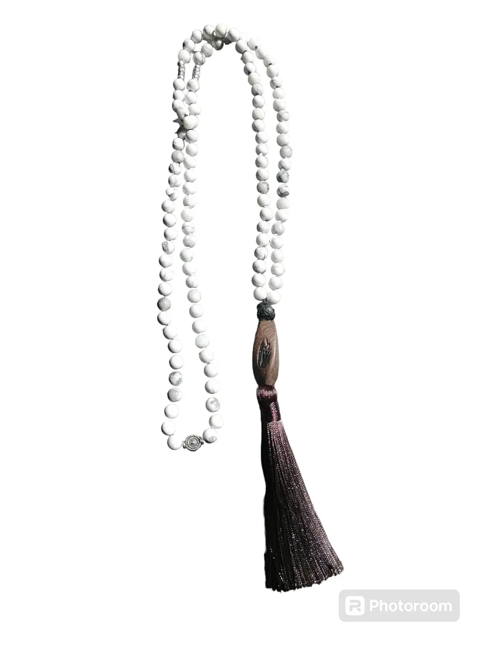 Japa Mala Howlita 6mm 2