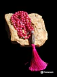 Japa Mala Ágata Rosada 6mm - Miniatura 6