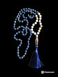 Japa Mala Ágata Azul y Amazonita 8mm - Miniatura 4