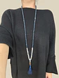 Japa Mala Ágata Azul y Amazonita 8mm - Miniatura 7