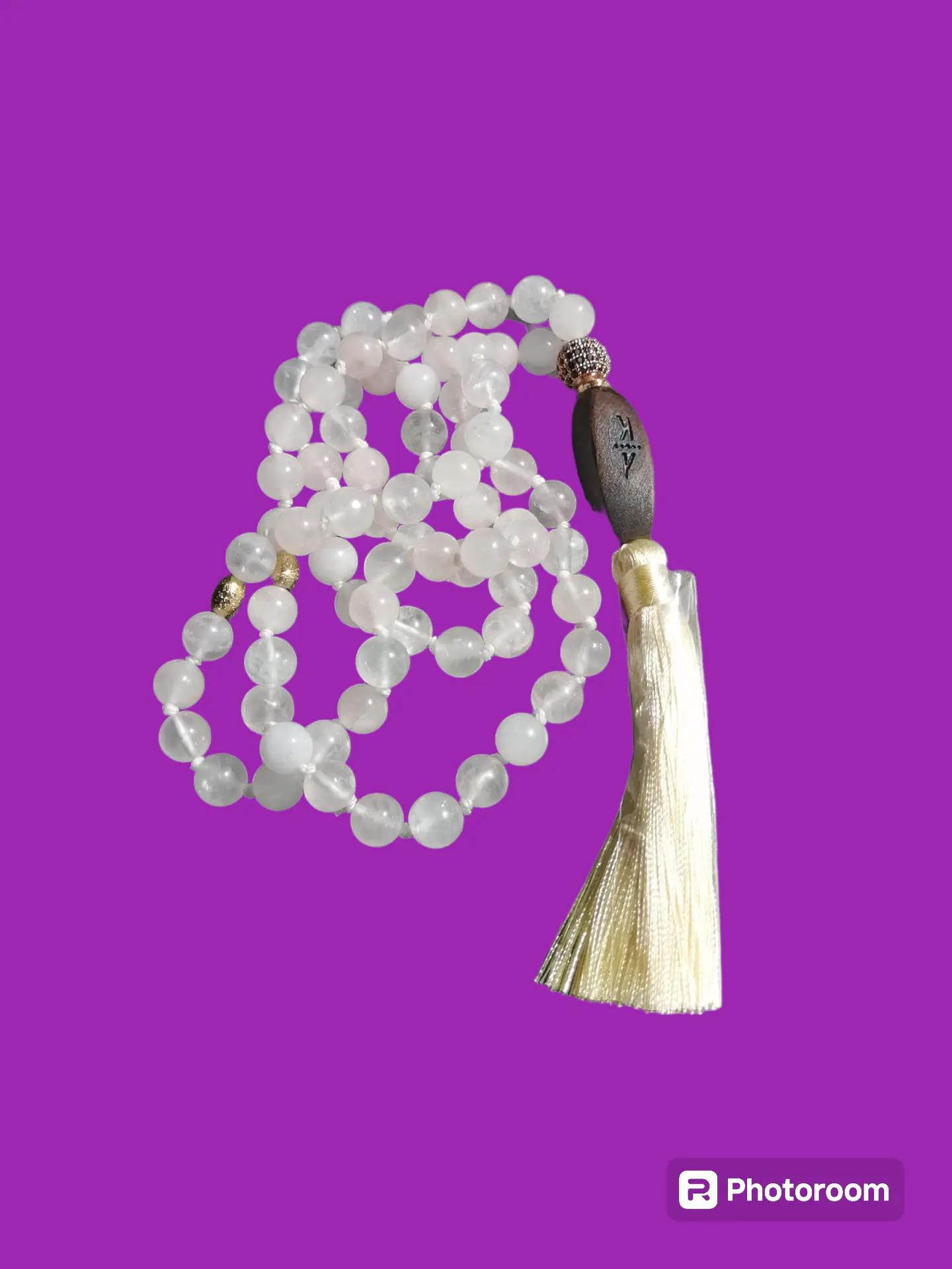 Japa Mala Cuarzo Rosado 8mm 6