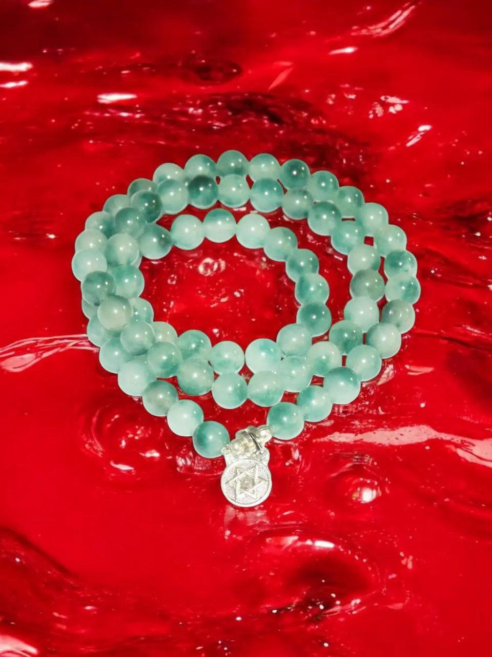 Pulsera Jade Matizado 8mm 4