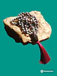 Japa Mala Jaspe Fósil 6mm - Miniatura 2