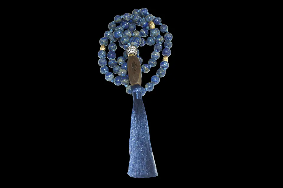 Collar Lapislazuli 8mm 4