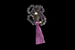 Collar Amatista 8mm borla morada - Miniatura 2