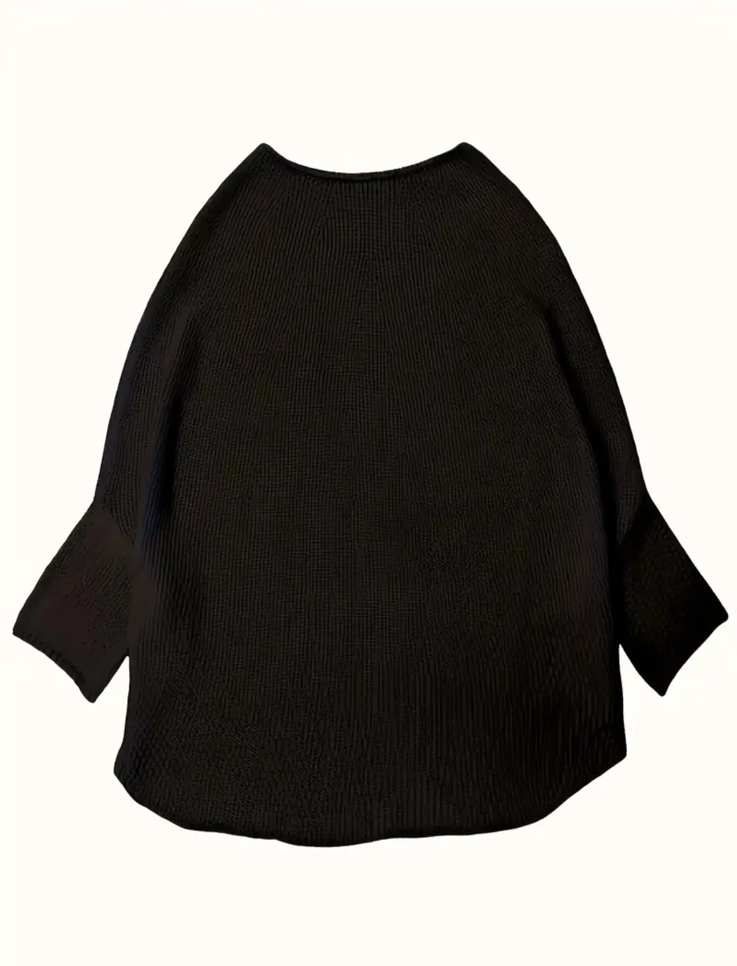 Sweter negro talla L 2
