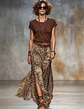 Falda animal print talla M - Miniatura 1