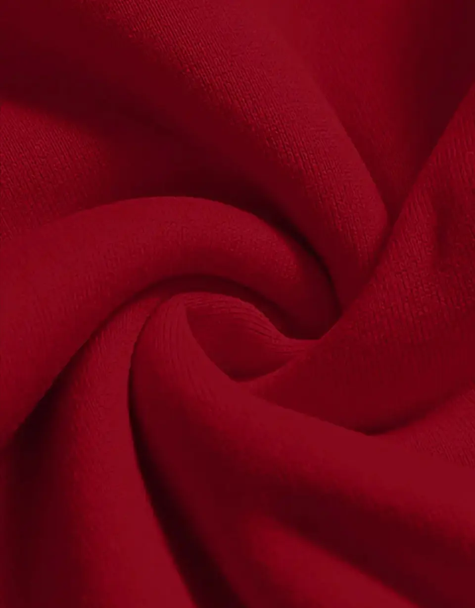 Poleron rojo talla M 3