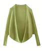 Chaleco abierto verde talla M - Miniatura 1