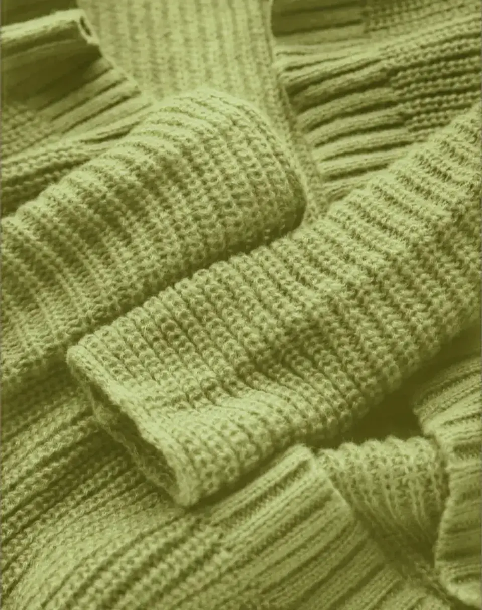 Chaleco abierto verde talla M 3