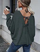 Polera algodón con amarras en la espalda talla M - Miniatura 3