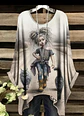 Polera con estampado de Niña talla XL - Miniatura 3
