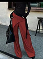 Pantalón Rojo vino talla L - Miniatura 2