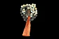 Collar piedra Volcánica y Amazonita 8mm - Miniatura 6
