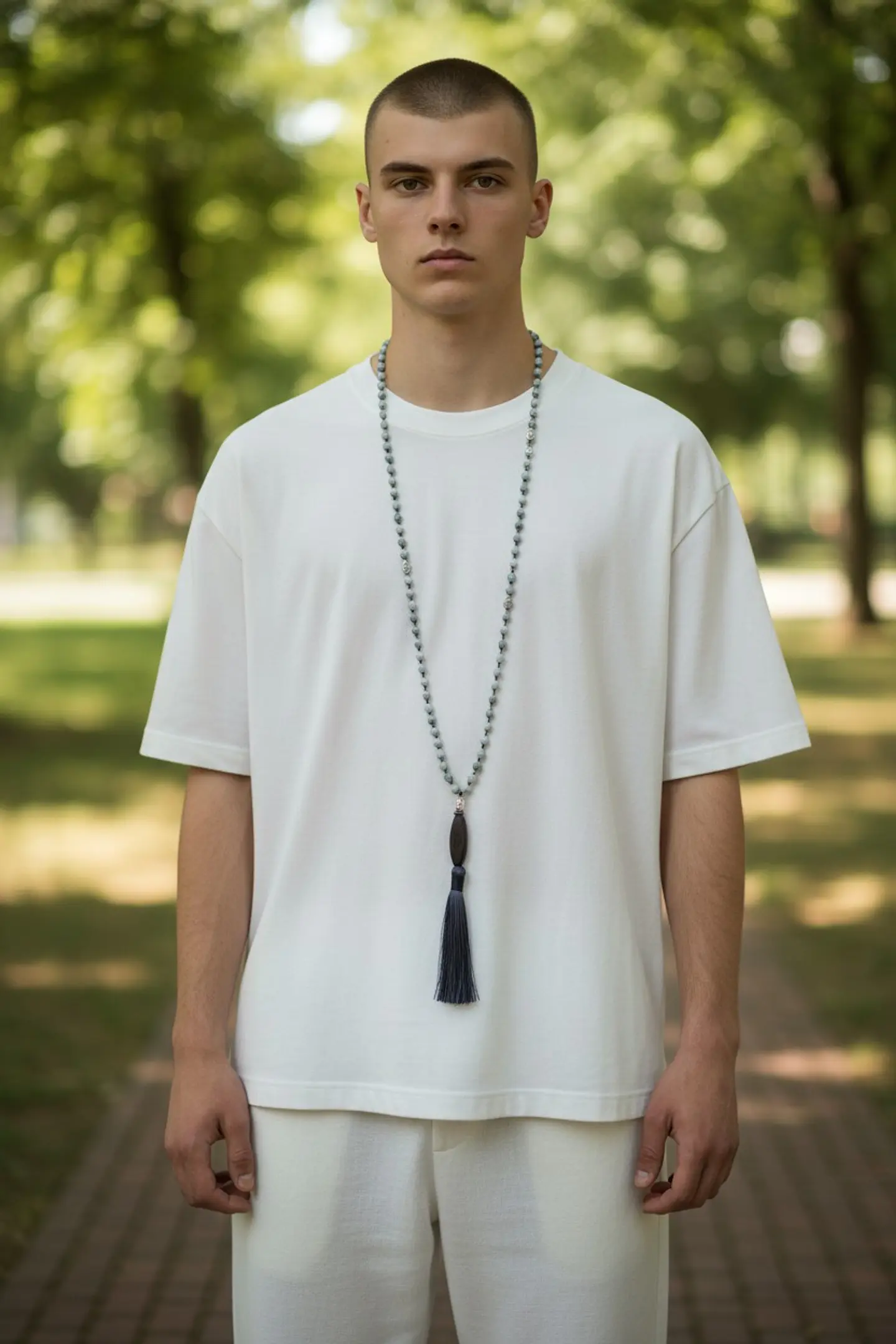 Japa Mala Labradorita de 6mm 1