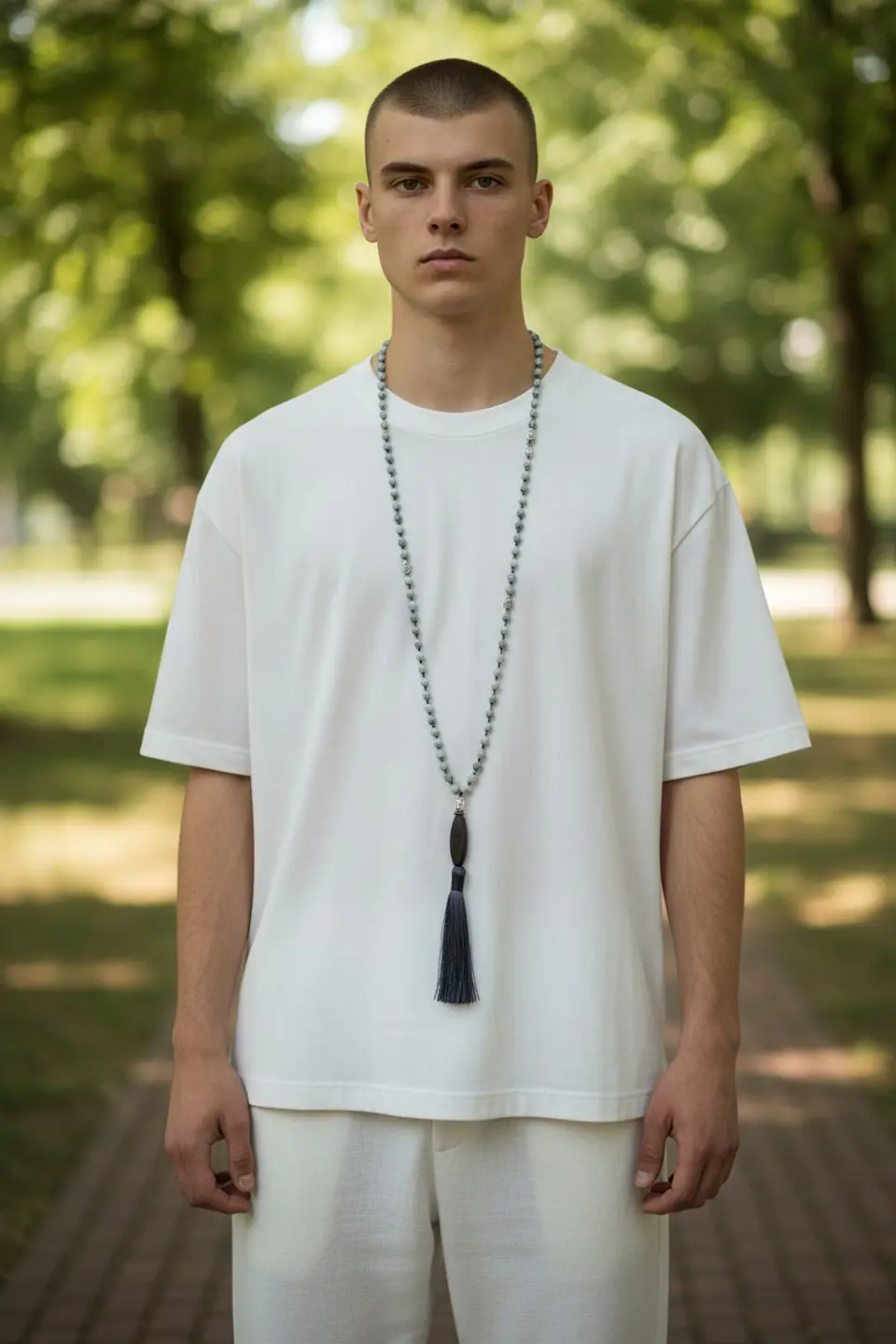 Japa Mala Labradorita de 6mm 1