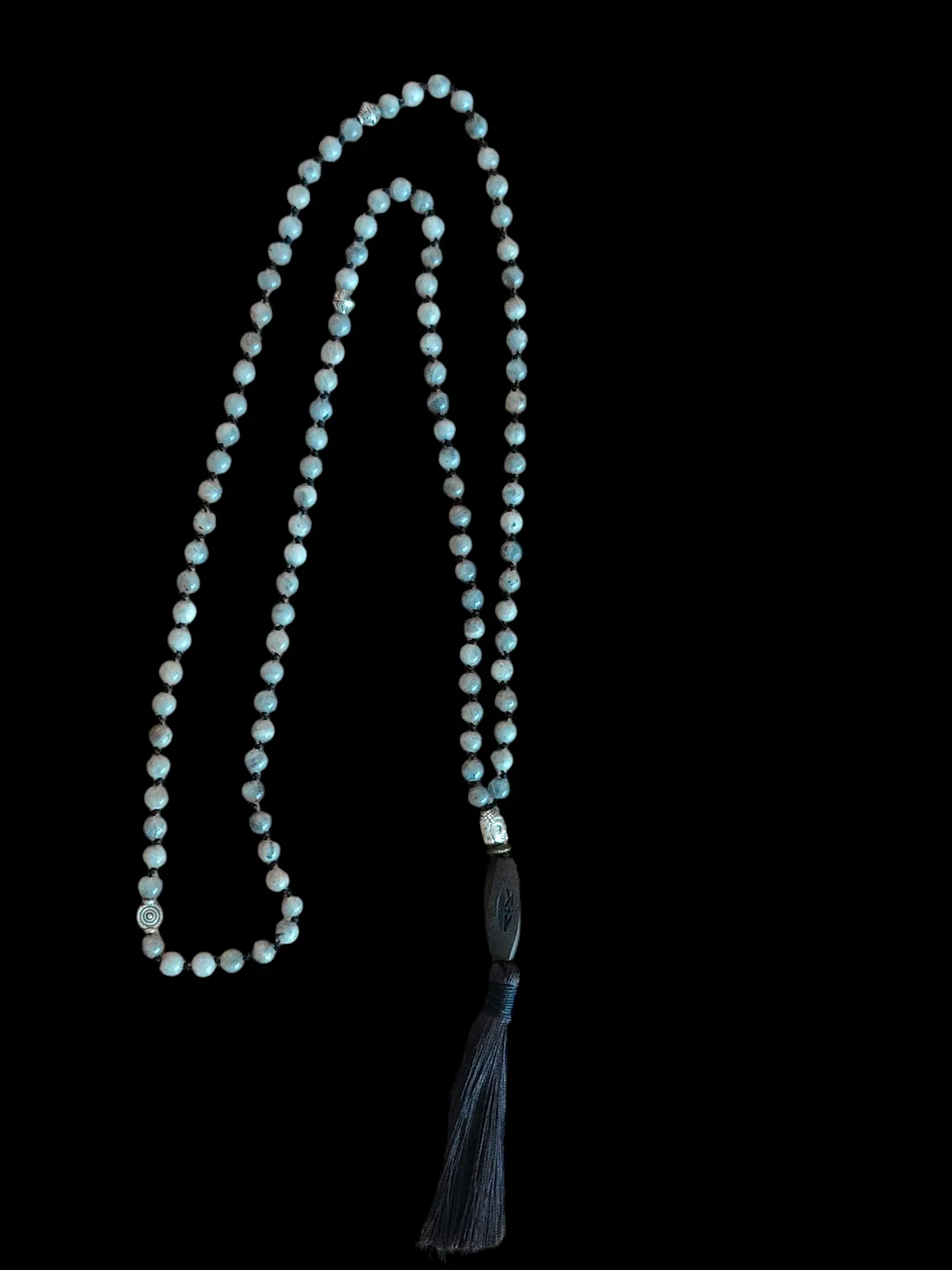 Japa Mala Labradorita de 6mm 3