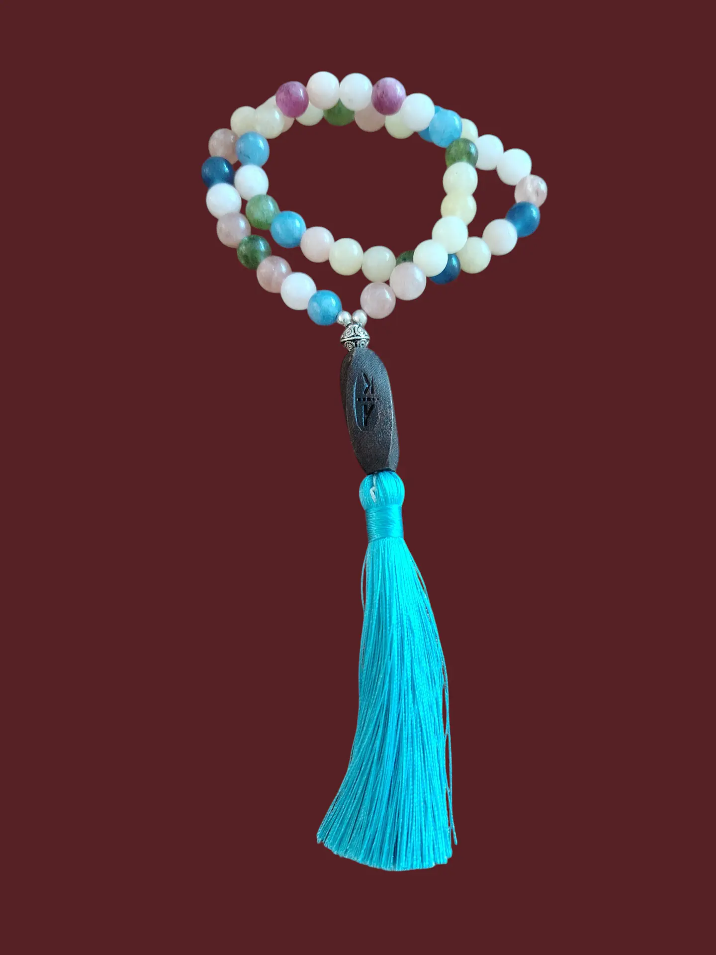 Japa Mala 45 cuentas Ägatas 8mm  3