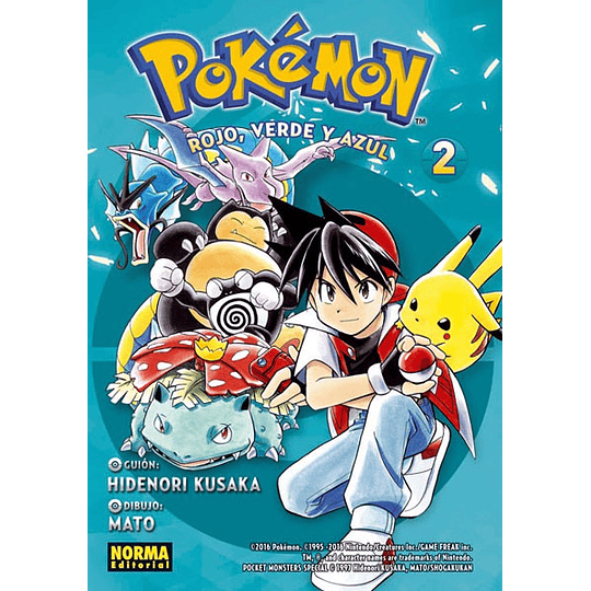 Pokémon: Rojo, Verde y Azul 02