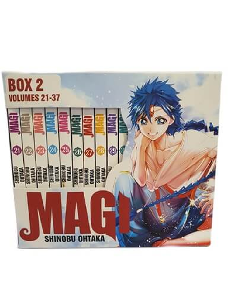 [RESERVA] Magi Box Set 02 (Tomos 21 - 37) 1