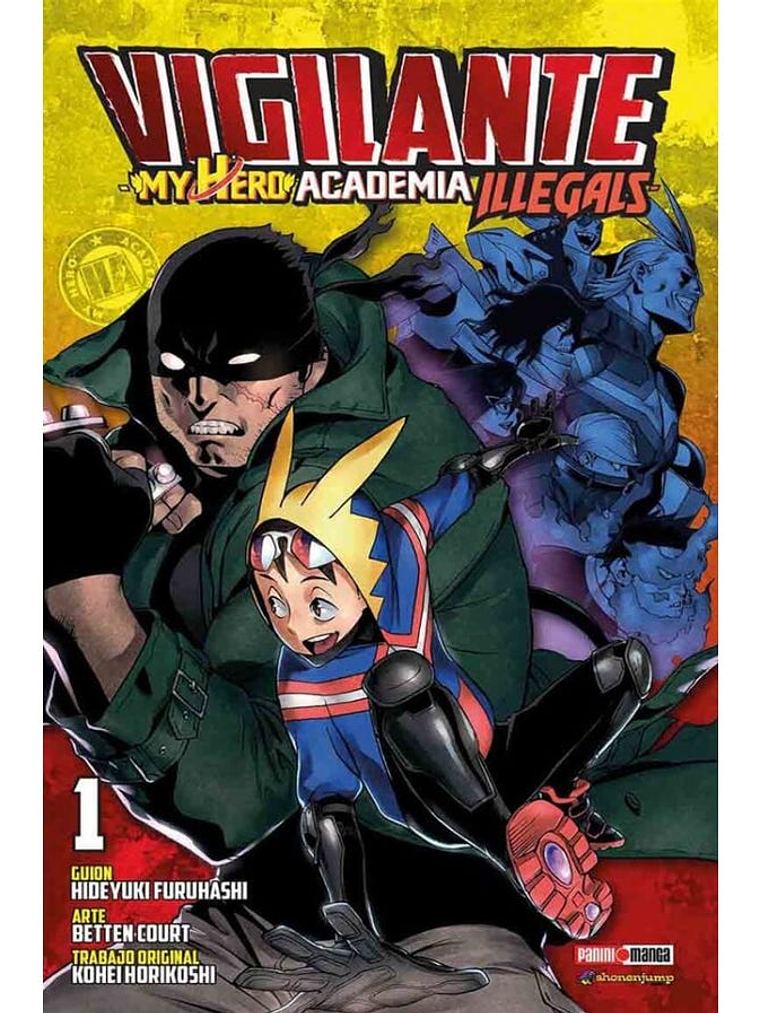 [RESERVA] My Hero Academia Vigilante: Illegals 01 1