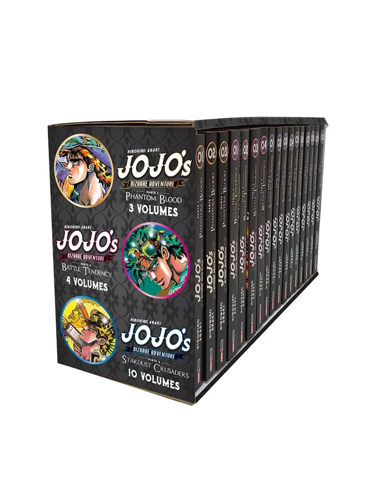 [RESERVA] Jojo's Bizarre Adventure Box Set (PART I, II y III) 1