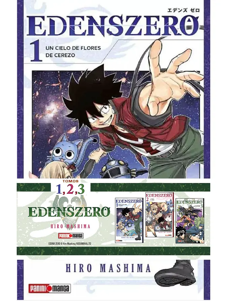 [RESERVA] Edens Zero Pack Tomos 1 - 3 1
