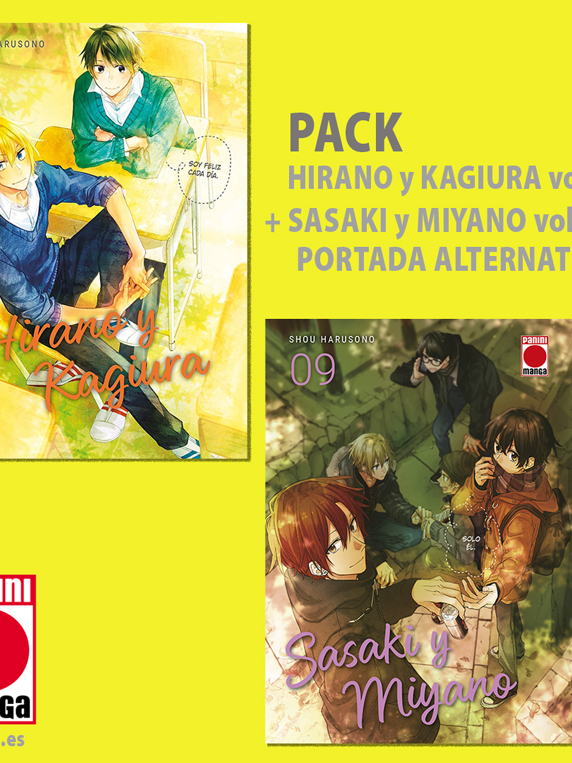 [RESERVA] Hirano y Kagiura 1 + Sasaki y Miyano 9 (portada alternativa) 1