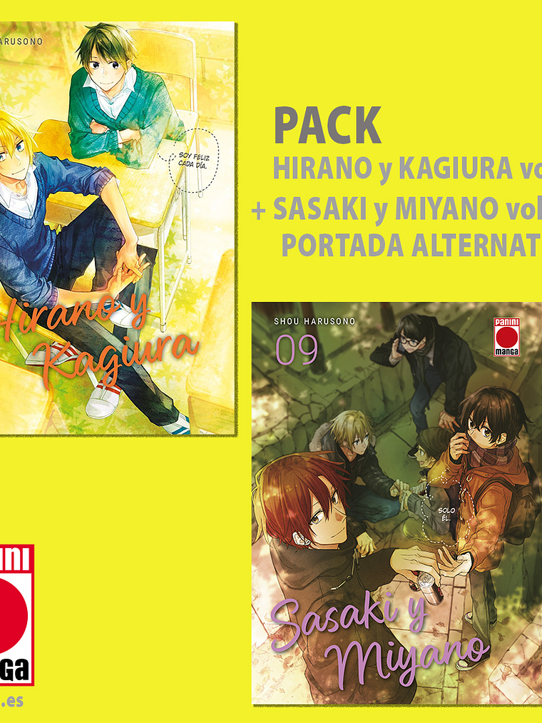 [RESERVA] Hirano y Kagiura 1 + Sasaki y Miyano 9 (portada alternativa) 1