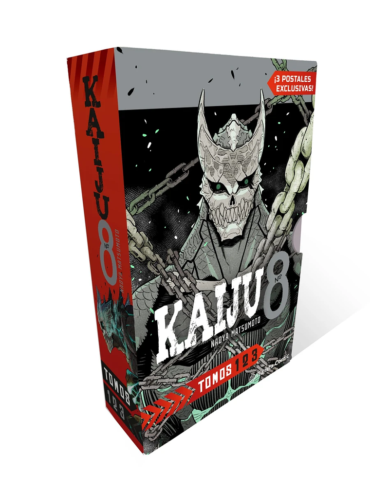 [RESERVA] Shonen Starter Set Kaiju 8 Tomos 1+2+3 1