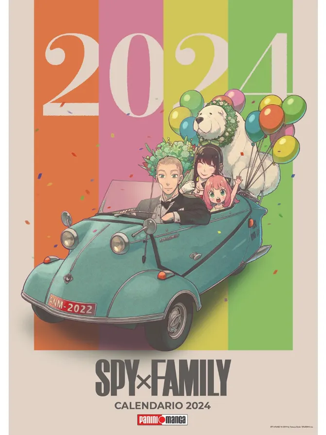 [RESERVA] Spy x Family Calendario 2024 1