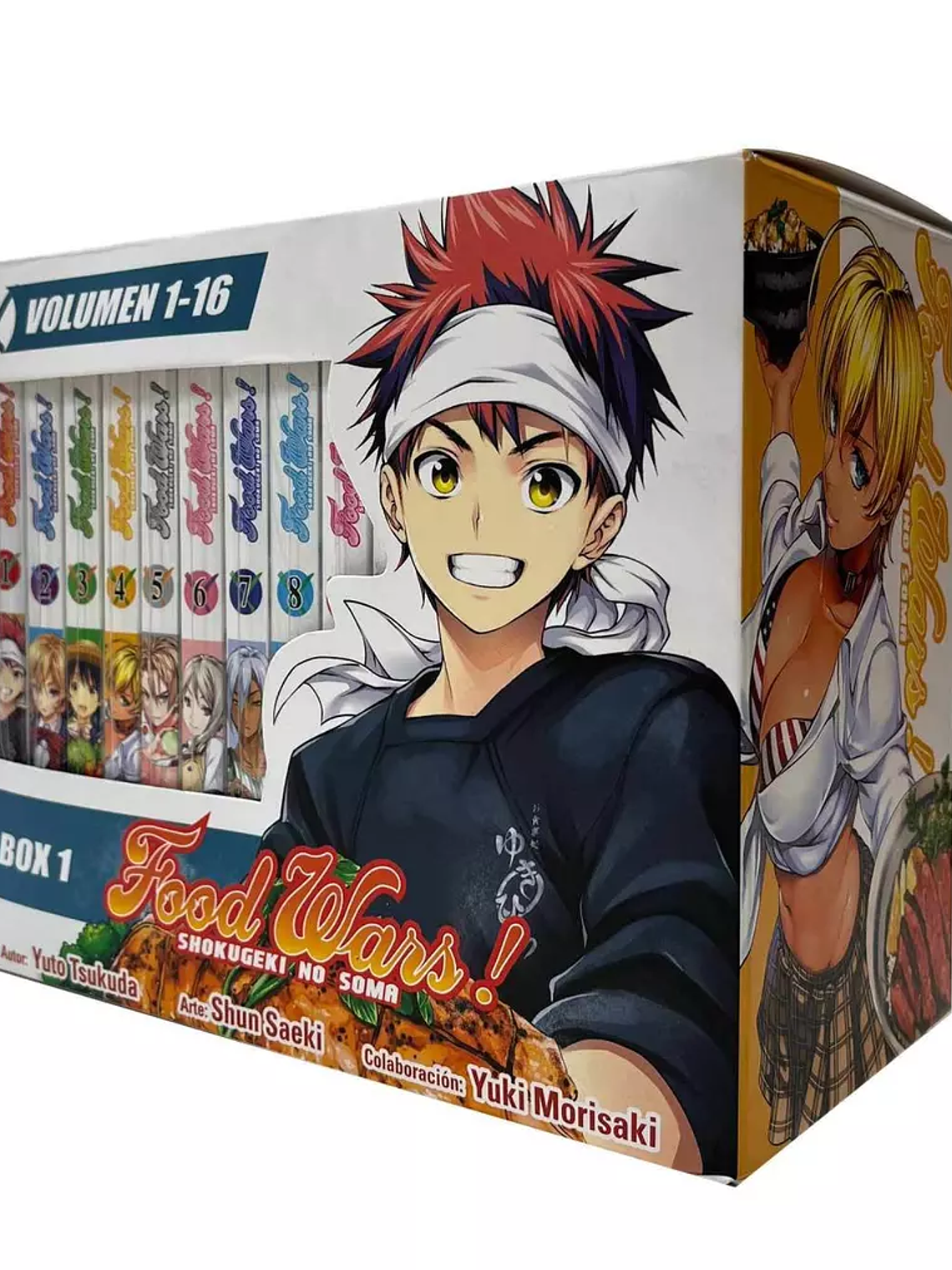 [RESERVA] Food Wars BoxSet 01 (Tomos 1 al 16) 1