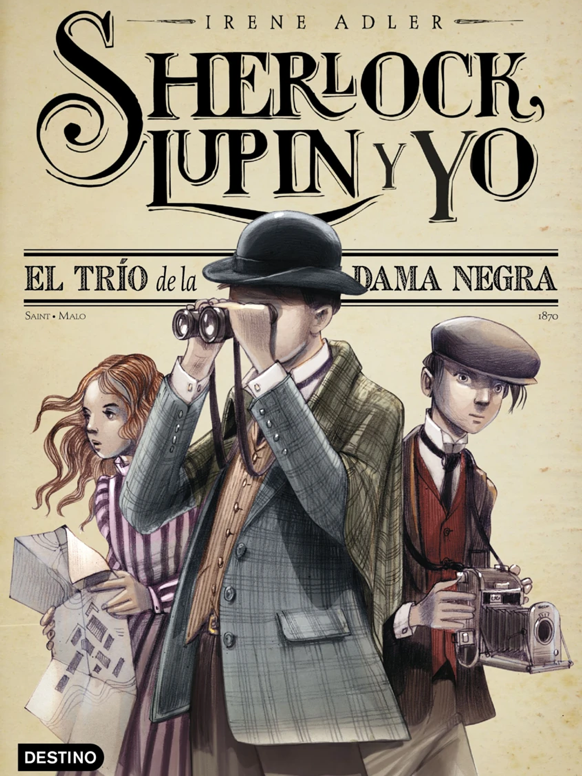 Sherlock, Lupin y Yo: El Trío de la Dama Negra 01 EN STOCK 1