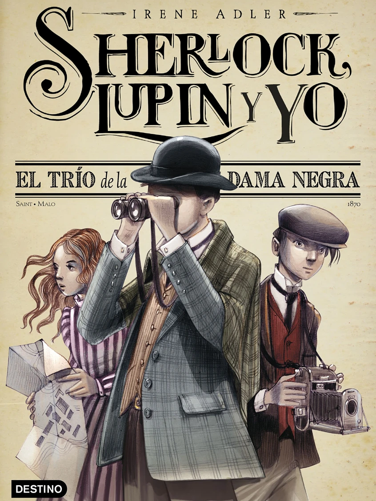 Sherlock, Lupin y Yo: El Trío de la Dama Negra 01 EN STOCK 1