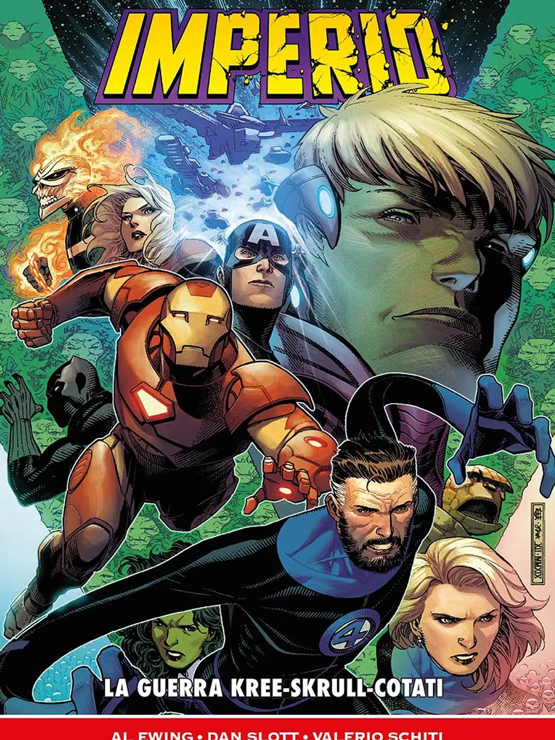 [RESERVA] Marvel Deluxe. Imperio: La Guerra Kree-Skrull-Cotati 1