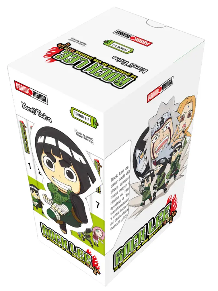 [RESERVA] Rock Lee Boxset (Tomos 1 al 7) 01 1