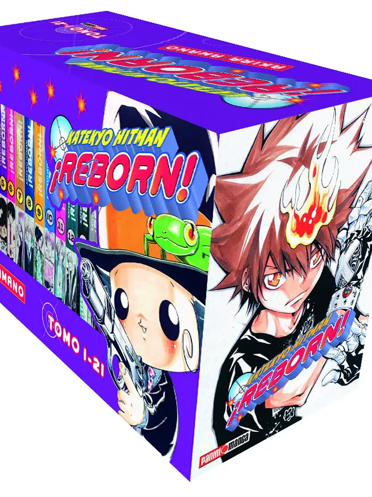 [RESERVA] Hitman Reborn (Tomos 1 - 21)  Boxset 01 1