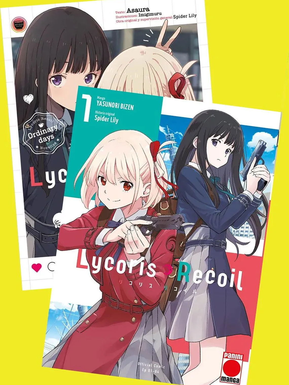 [RESERVA] Lycoris Recoil 01 + Lycoris Recoil: Ordinary Days 1