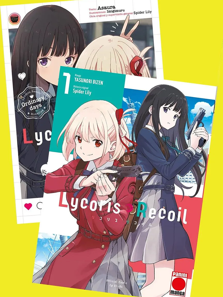 [RESERVA] Lycoris Recoil 01 + Lycoris Recoil: Ordinary Days 1