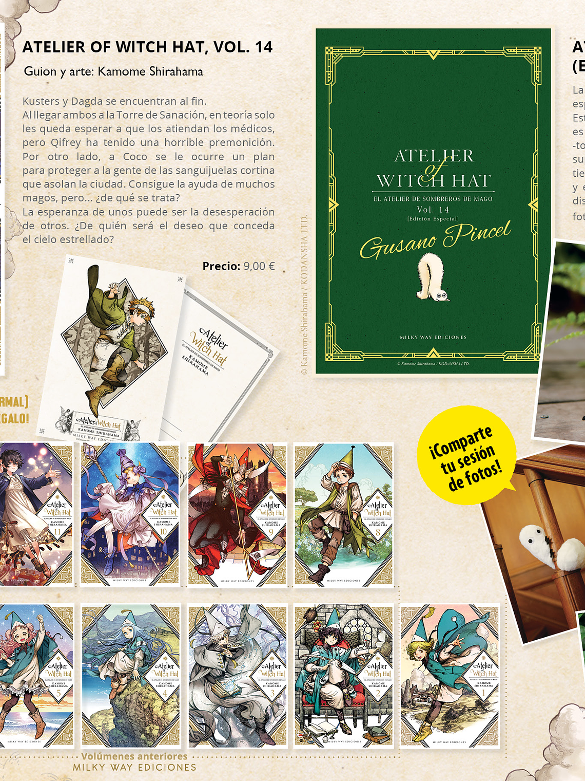 [RESERVA] Atelier of Witch Hat 14 (Edición Especial) 3