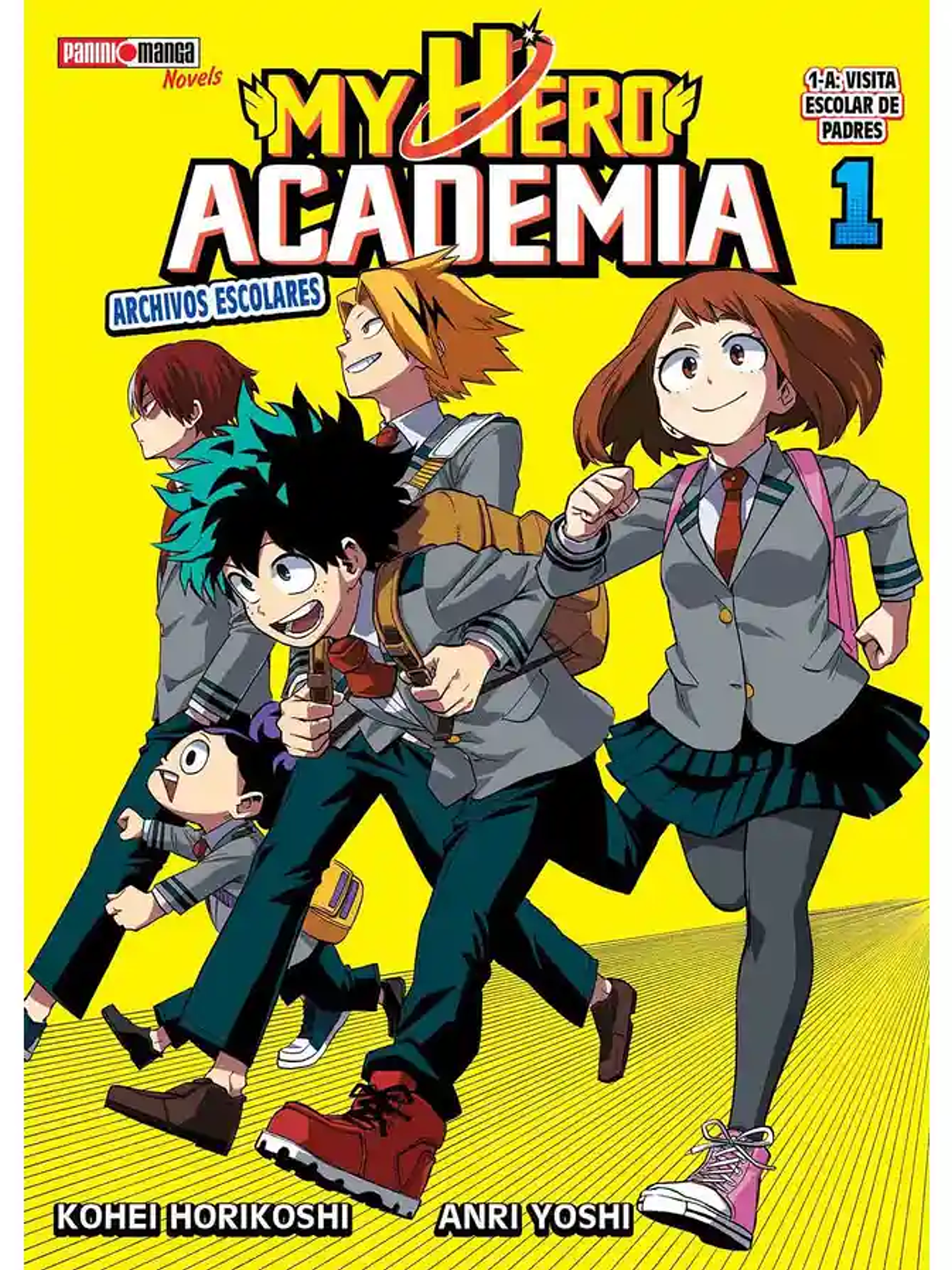 [RESERVA] My Hero Academia School Briefs Novela 01 1