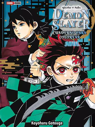 [RESERVA] Demon Slayer Cuaderno Para Colorear 02