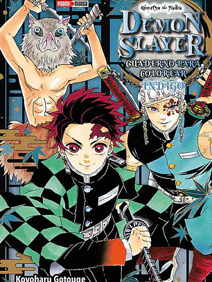[RESERVA] Demon Slayer Cuaderno Para Colorear 04